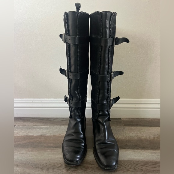 Tall Leather Boots - Picture 3 of 4